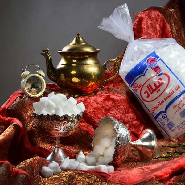 محصولات تولیدی قند و شکر صنایع غذایی میلاد